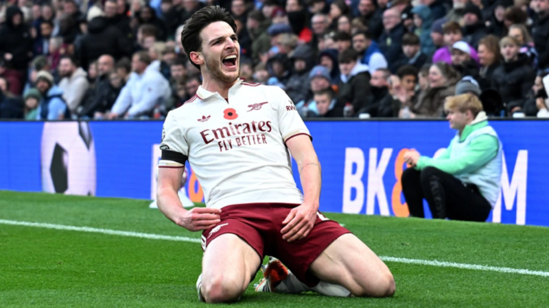 Declan Rice – Trái tim nơi tuyến giữa giúp Arsenal vững vàng trên đỉnh Ngoại hạng Anh
