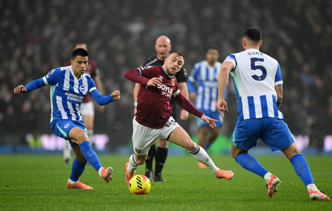 Brighton vs West Ham (21:00 &#8211; 07/12)